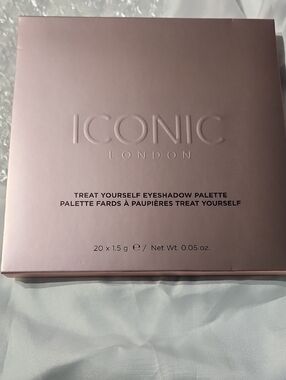 ICONIC London Eyeshadow Palette - Pink Metallic